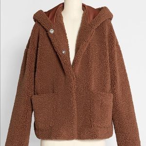 ModCloth Teddy Bear Coat